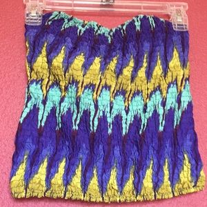 Wet Seal Colorful Crop Top